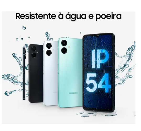 Smartphone Samsung Galaxy A06 5G 128GB 4GB RAM Preto Câm. 50MP + Selfie 8MP (3)